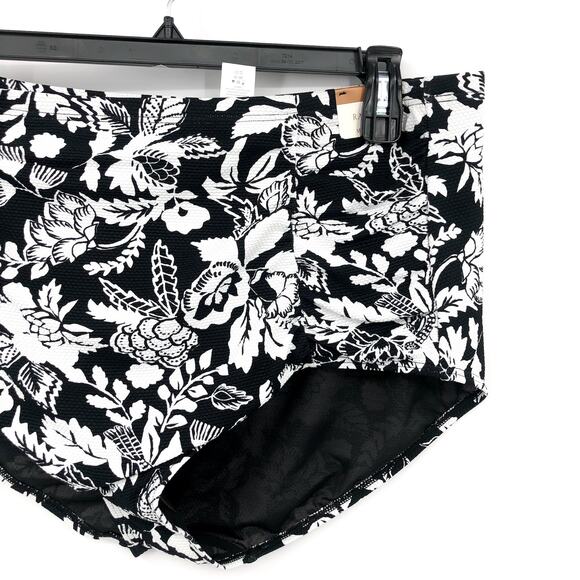 ARTESANDS Raphael High Waist Swim Bottoms 20W Black Opus Print Pant NWT - Picture 6 of 13